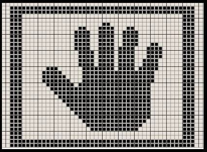 Схема ладошки