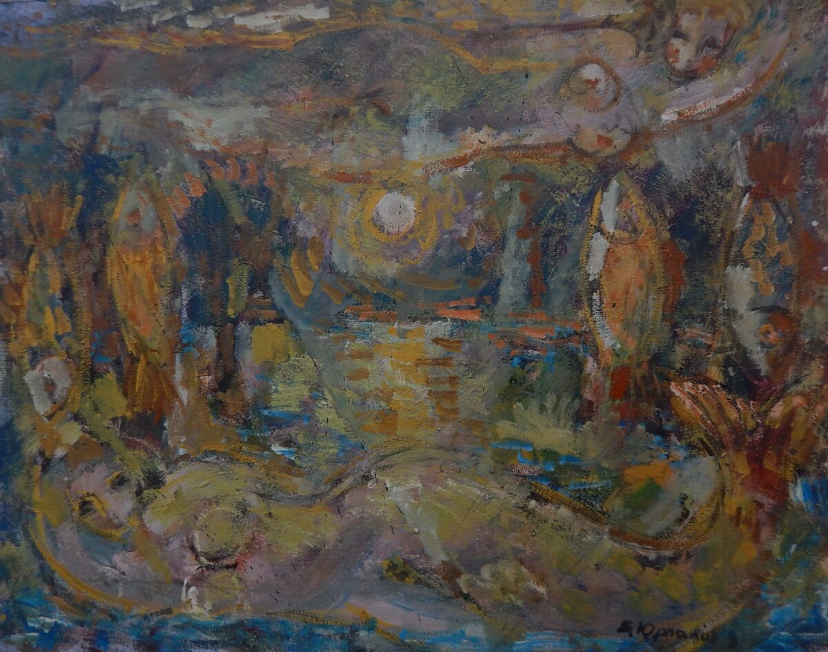 "Вода и небо" художник Владимир Юрпалов