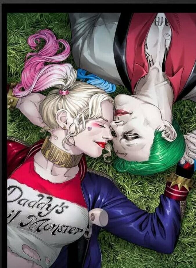 Картинка с канала в Instagram Joker.HarleyQuin.love.