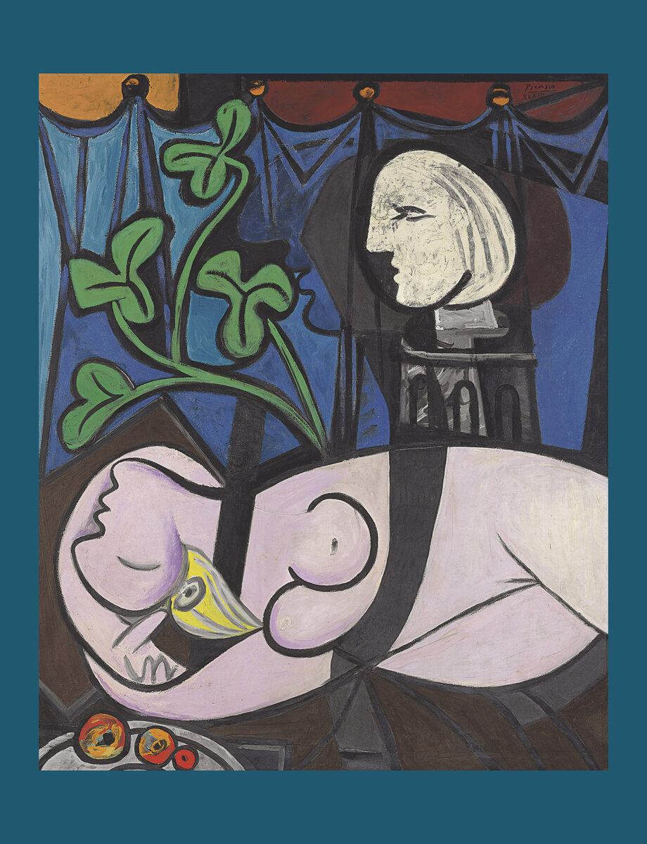  Пабло Пикассо. Обнажённая, зелёные листья и бюст. 1932