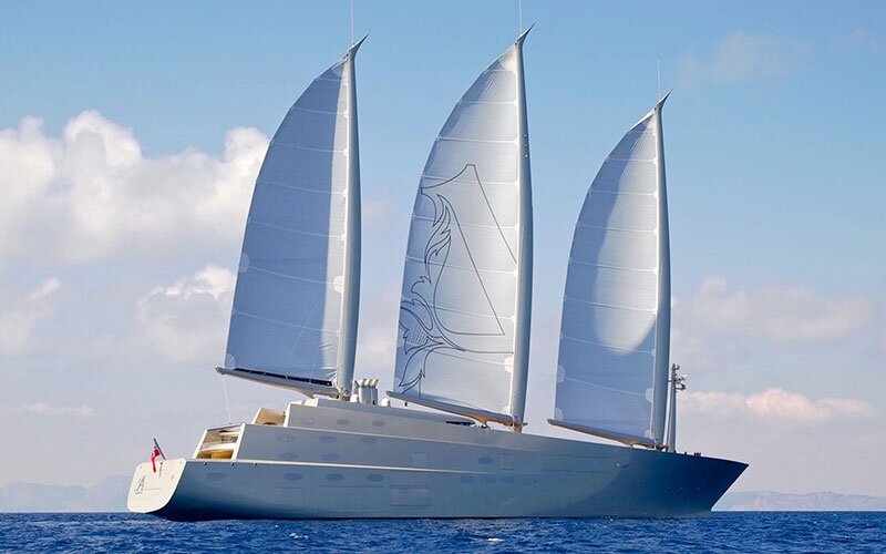 Яхта "Sailing Yacht A"