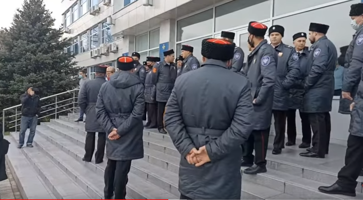 Утверждение генплана Анапы с помощью казаков.