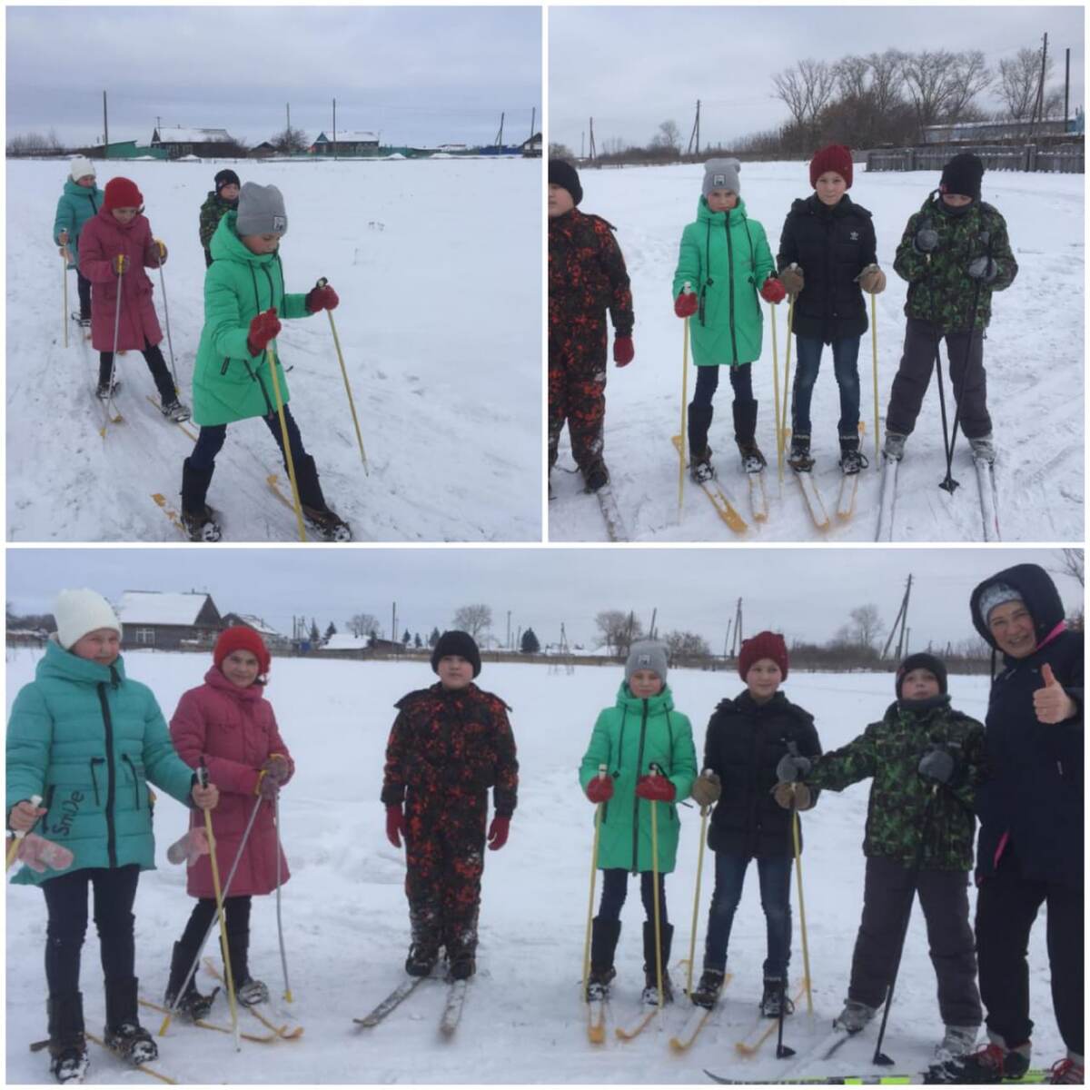 Русакова Полина, учащаяся 5 класса МБОУ "Шипуновская СОШ" Крутинский район. Фотоколлаж Спорт объединяет