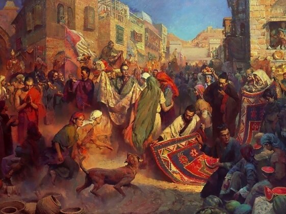    Чжан Хуннян. Китай. Великий шелковый путь