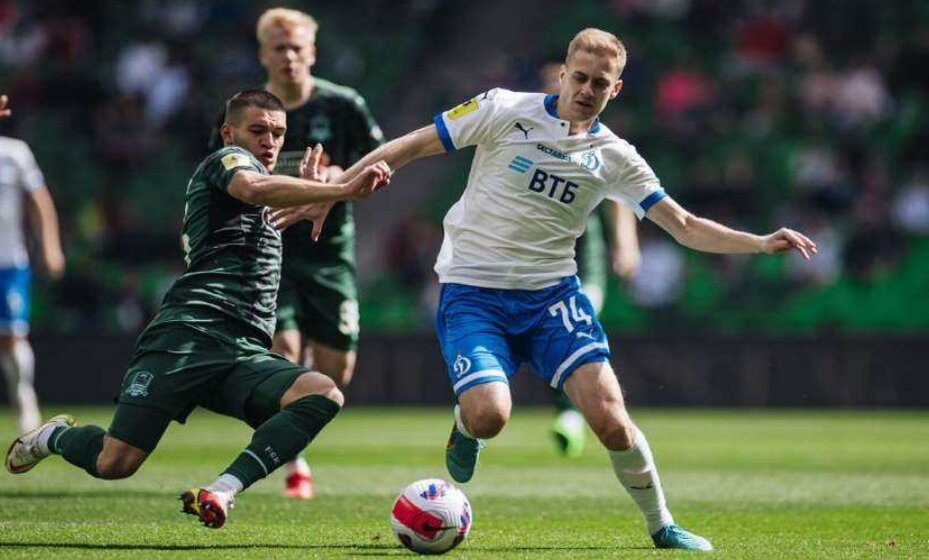    Для динамовца Даниила Фомина самый принципиальный соперник - это «Краснодар». Фото: РПЛ