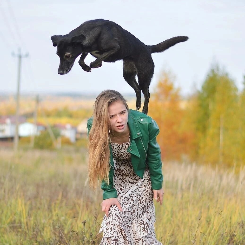 Женя и её метис Герта