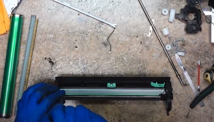 Фото 97. Устанавливаем шестерню