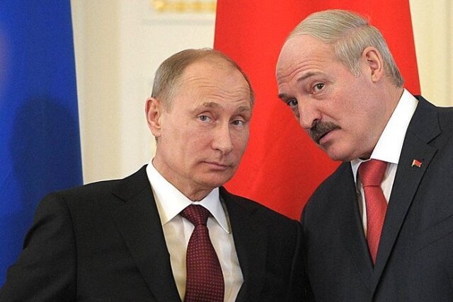   Владимир Путин и Александр Лукашенко Kremlin.ru
