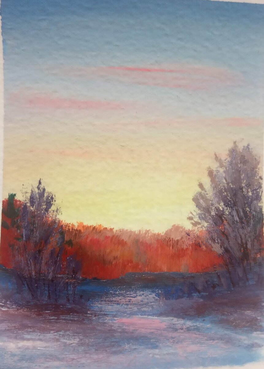 Мартовский рассвет.