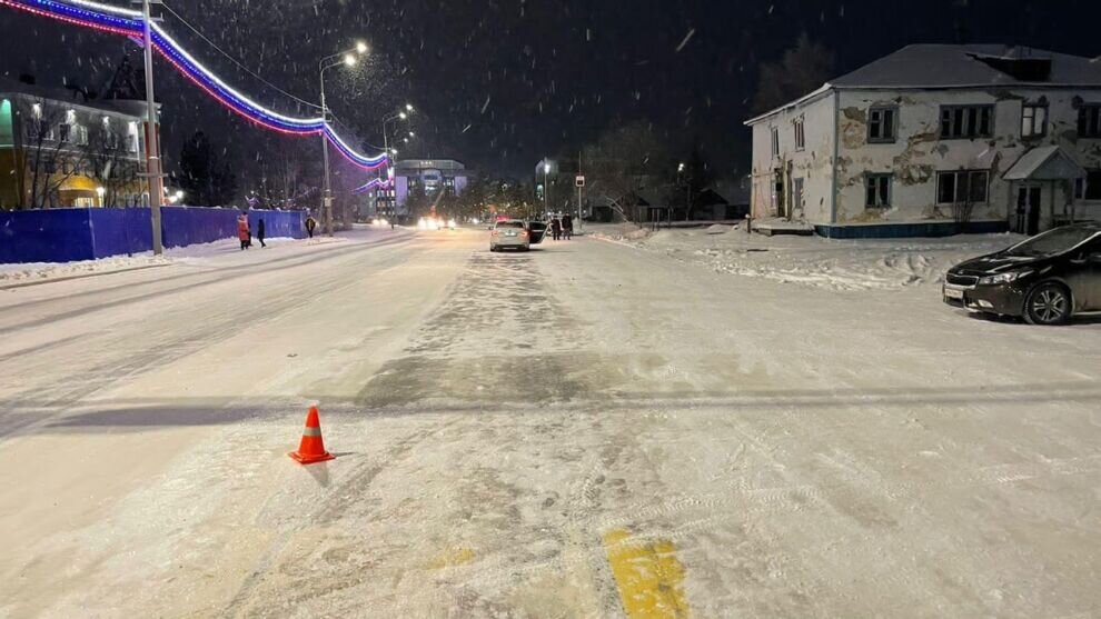    В Тарко-Сале иномарка сбила ребенка на переходе