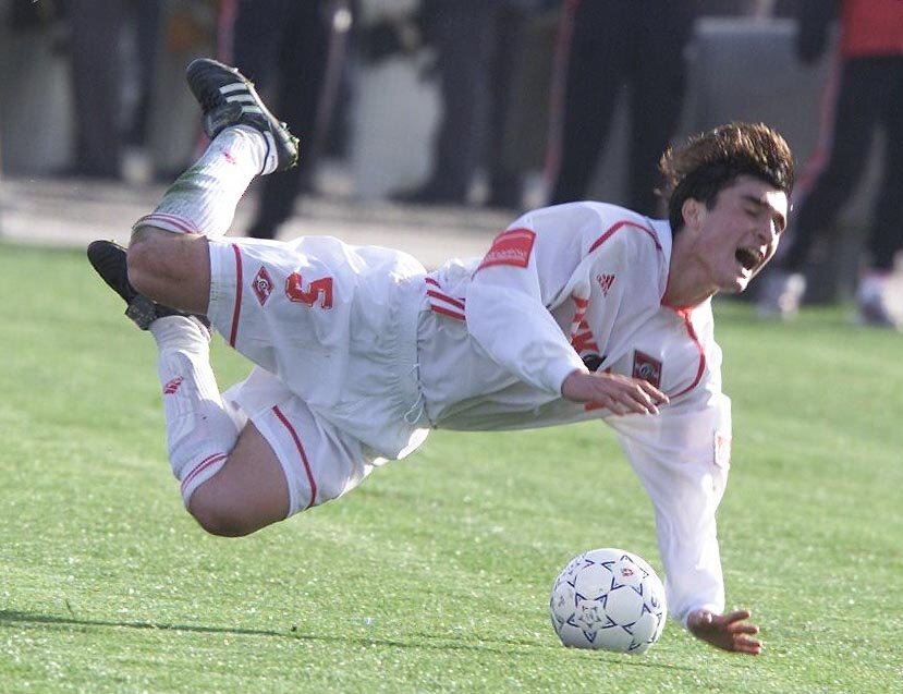 Спартаковец Артем Безродный. Фото Григорий Филиппов, архив «СЭ»