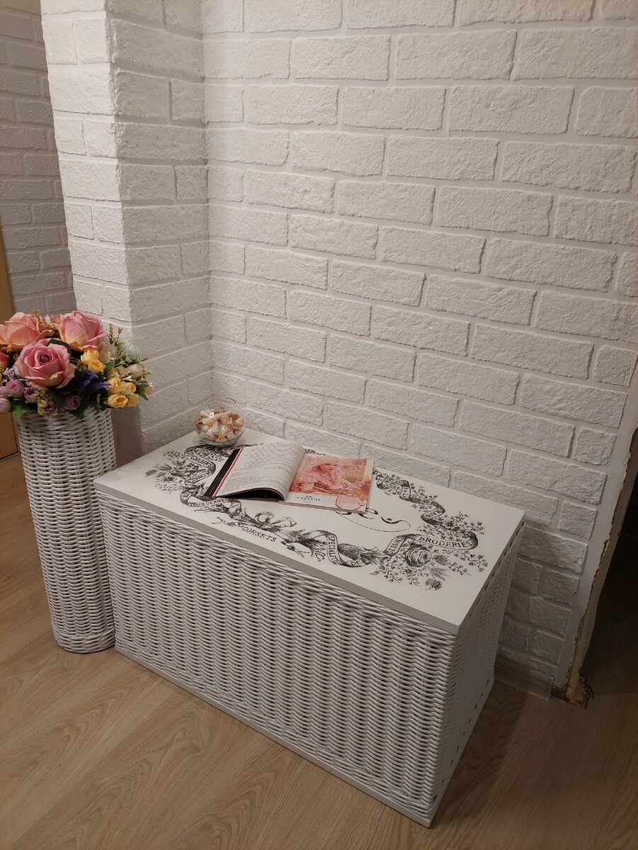 Мебель из бумажной лозы 