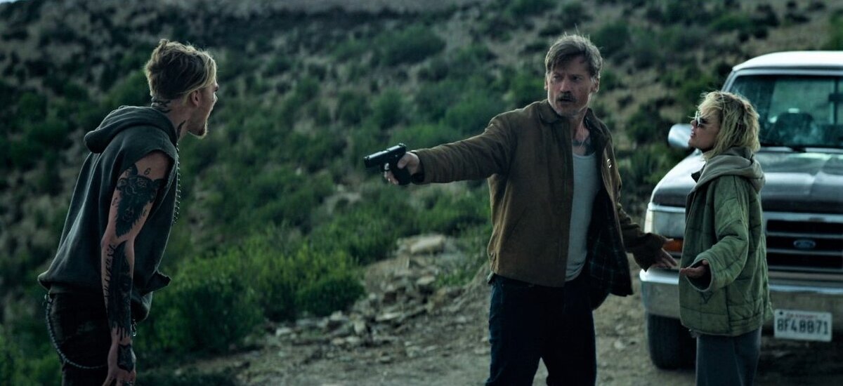 Скриншот из триллера "God Is a Bullet".