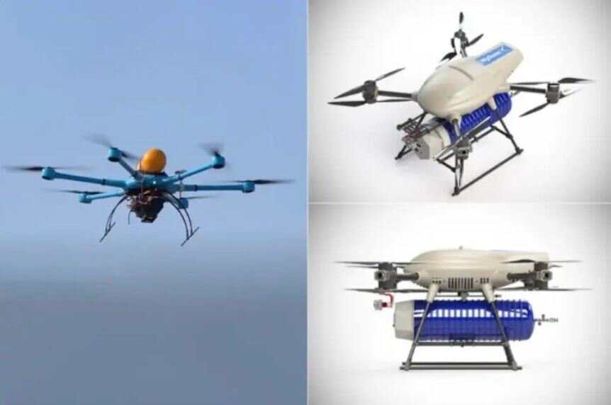 Канал - ИННОВАТОР - Революция в области полетов дронов: дрон HyiumX с водородным двигателем.