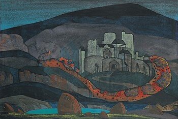 Николай Рерих, «Град обреченный»