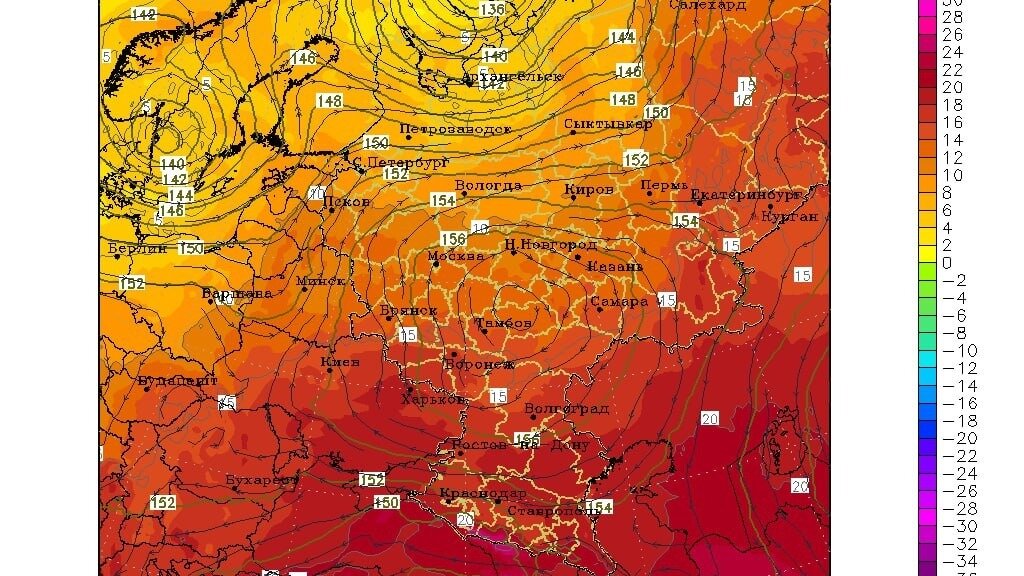     Температура превысила отметку +32˚.