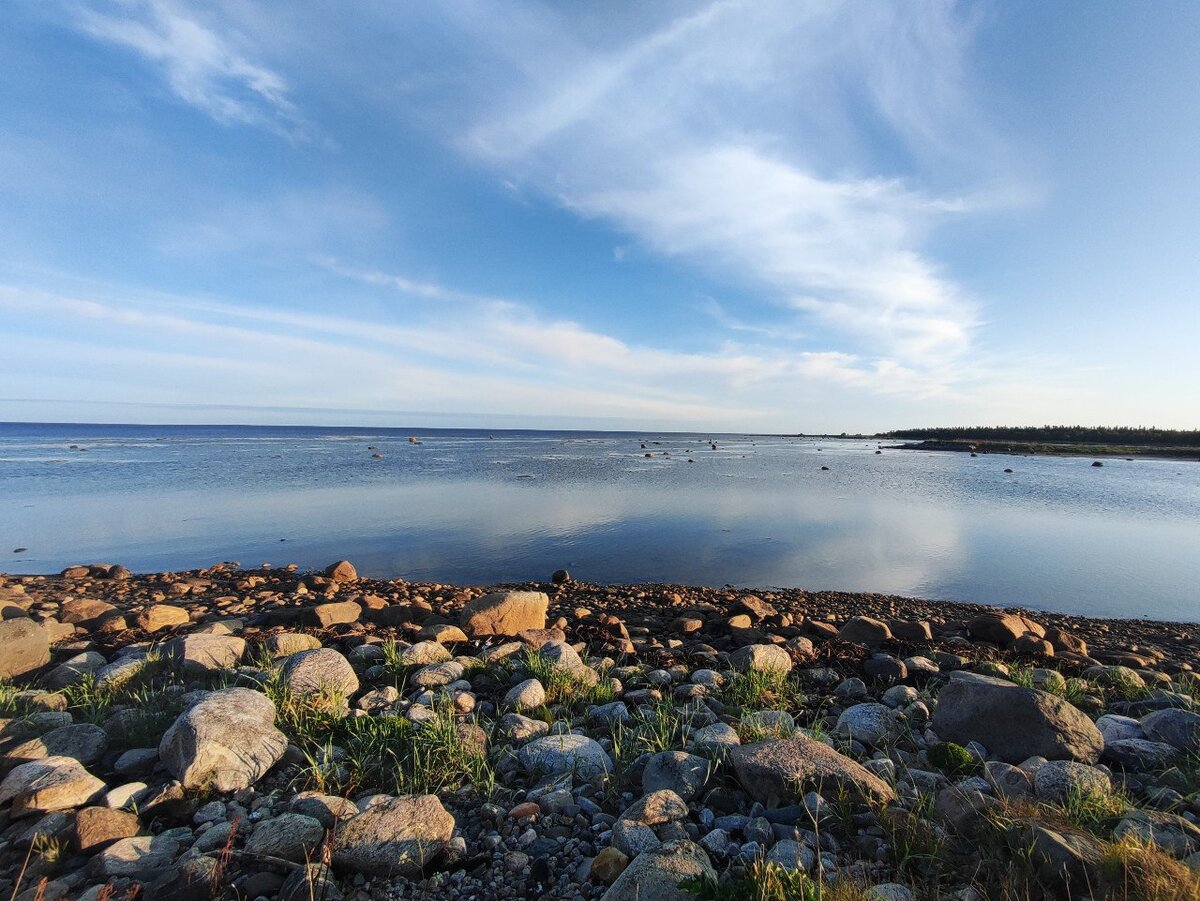 белое море острова