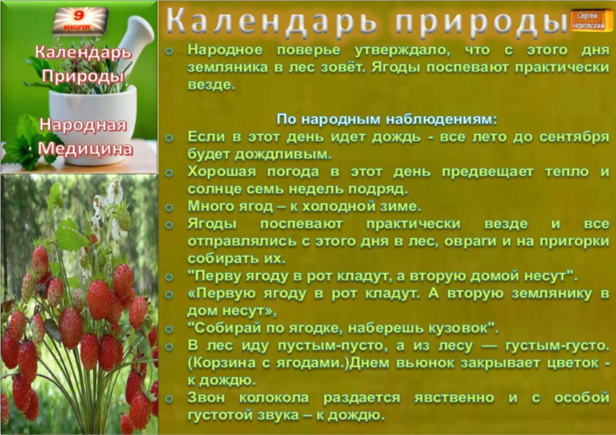 4 июля приметы и поверья