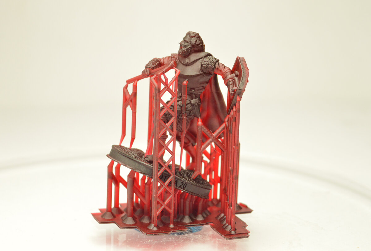 Солдатик, распечатанный на фото-полимерном принтере.