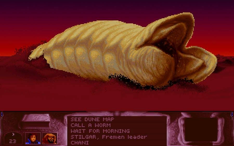 Атрейдес червь. Dune 2000 Sega червь. Дюна игра червь. Dune 2 червь.