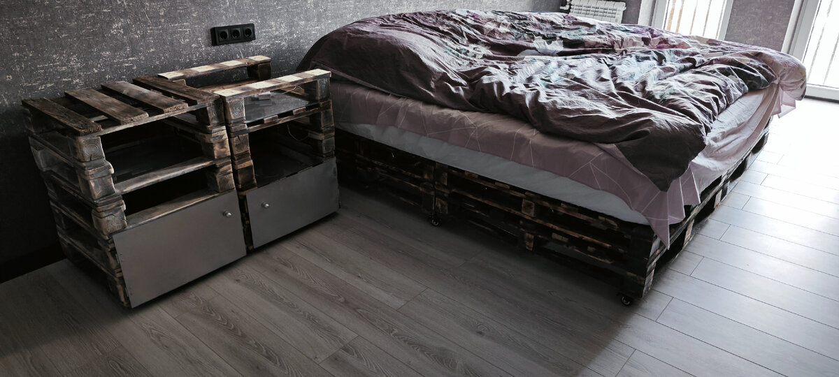 Набор лофт из паллет