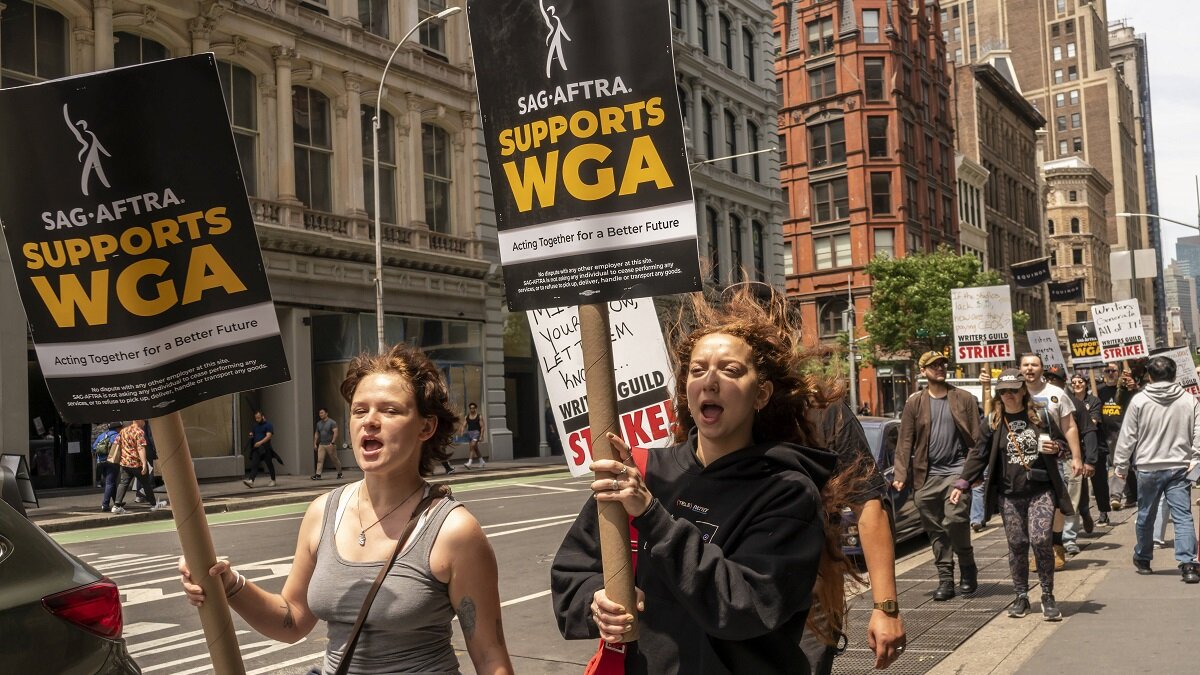    Забастовка сценаристов в США