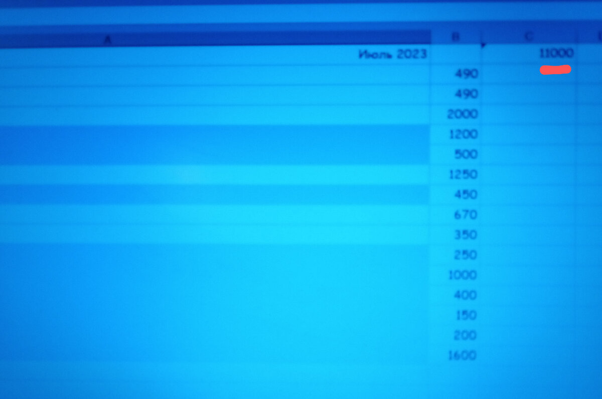 Фото с экрана ноутбука.