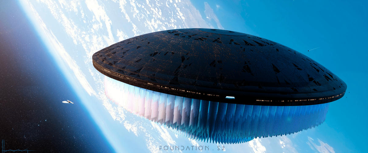    Концепт-арт из сериала «Основание» / © Wayne Haag