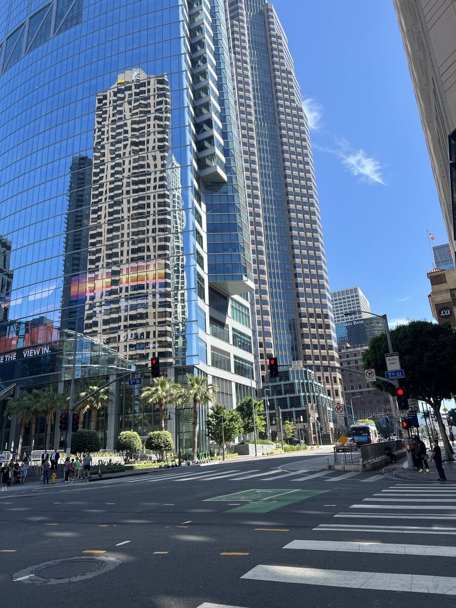 Улицы в Лос-Анджелесе. Америка