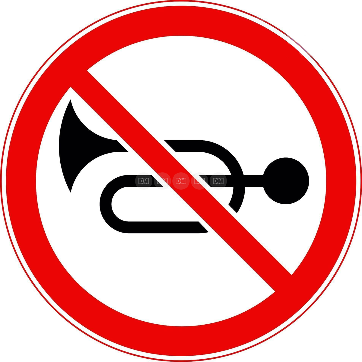 Запрещающий знак