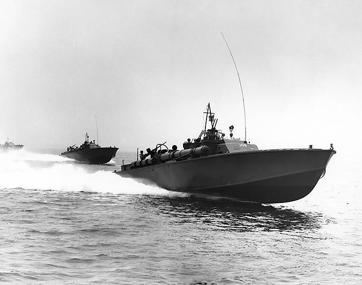    Торпедные катера серии PT-103В общественном достоянии