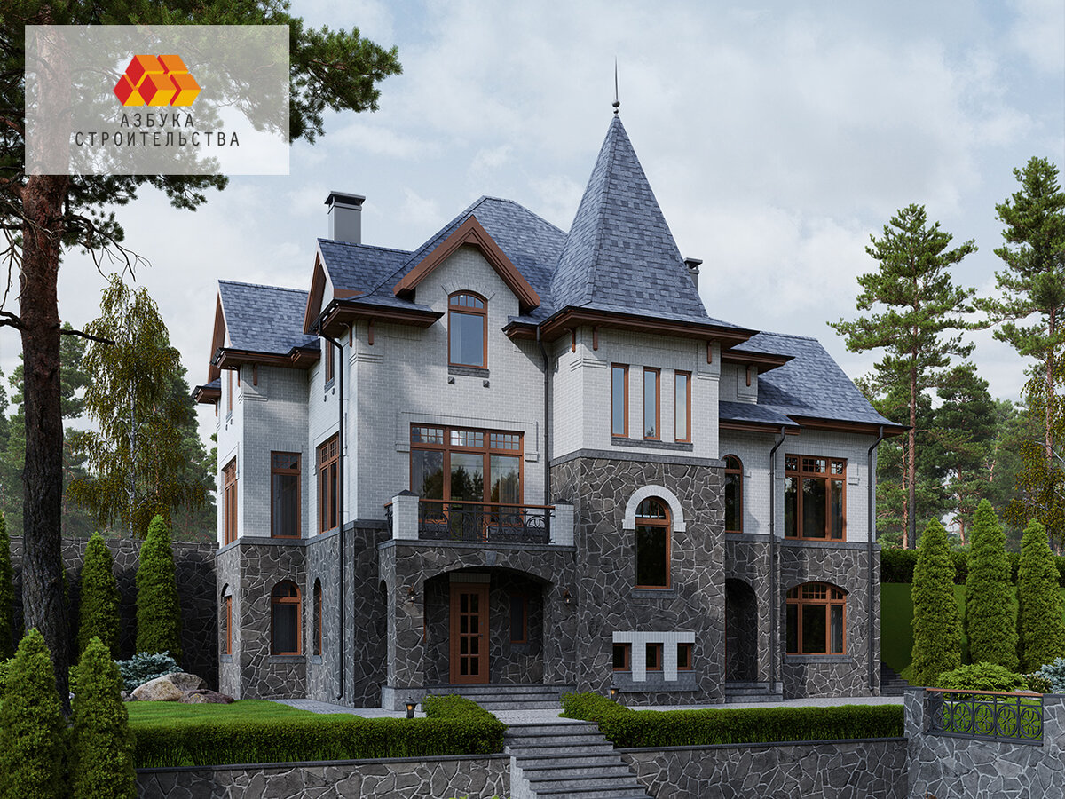 Лаконичный дом с плоской крышей Азбука Строительства Дзен
