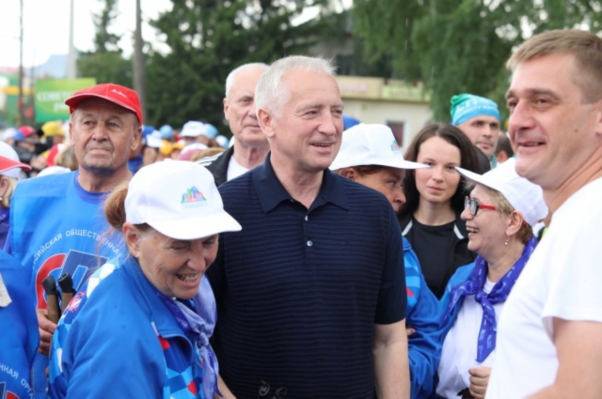    Владимир Мазур открыл областной фестиваль активного долголетия