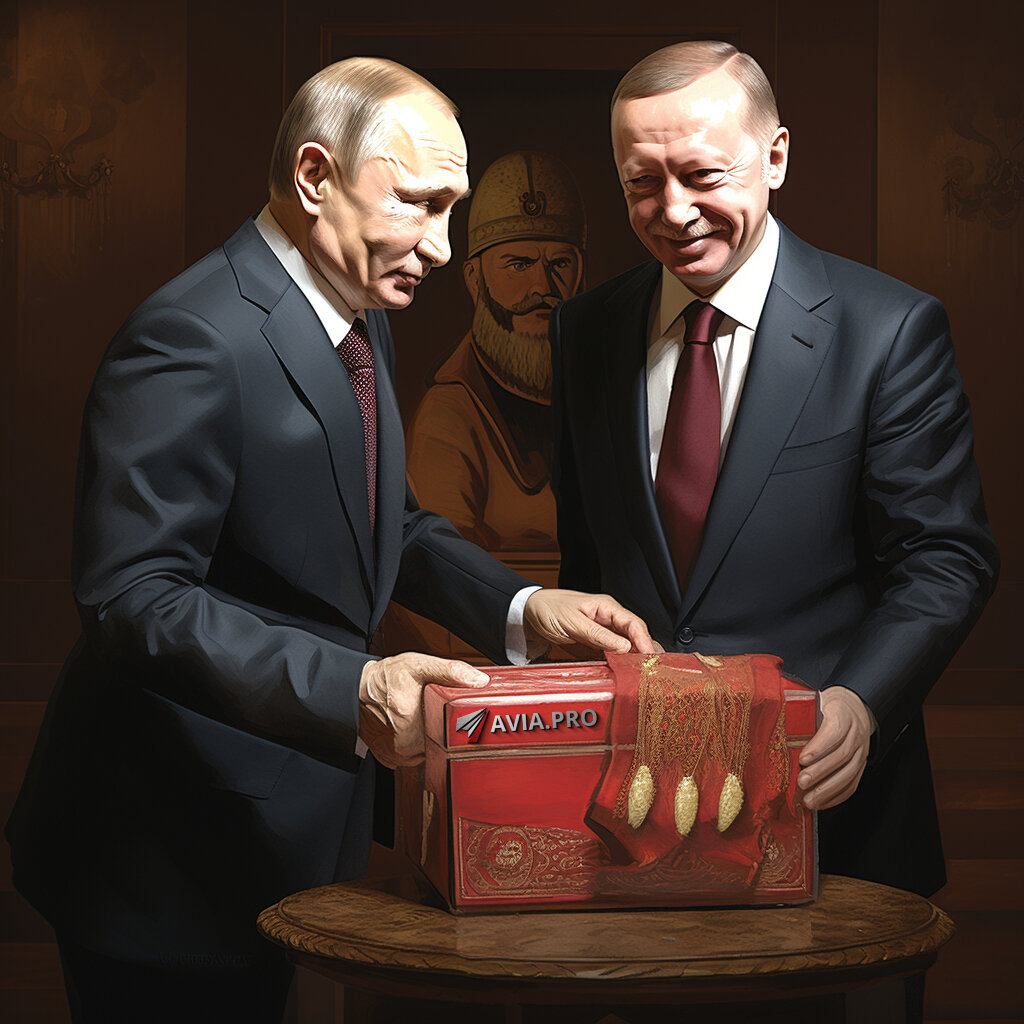 Путин уронил стул у эрдогана