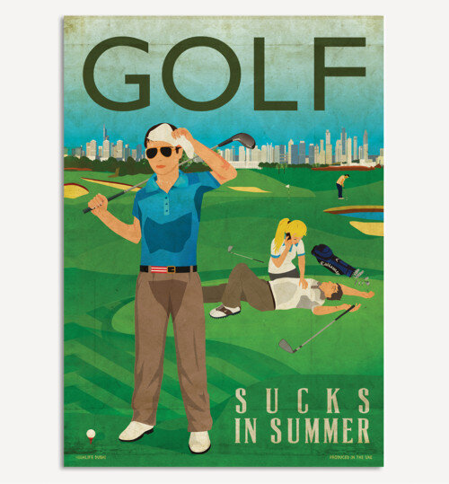 Постер 'Golf', Клэр Нэппер