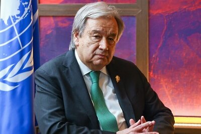    Генеральный секретарь ООН Антониу Гутерреш ©Пресс-служба МИД РФ РИА Новости