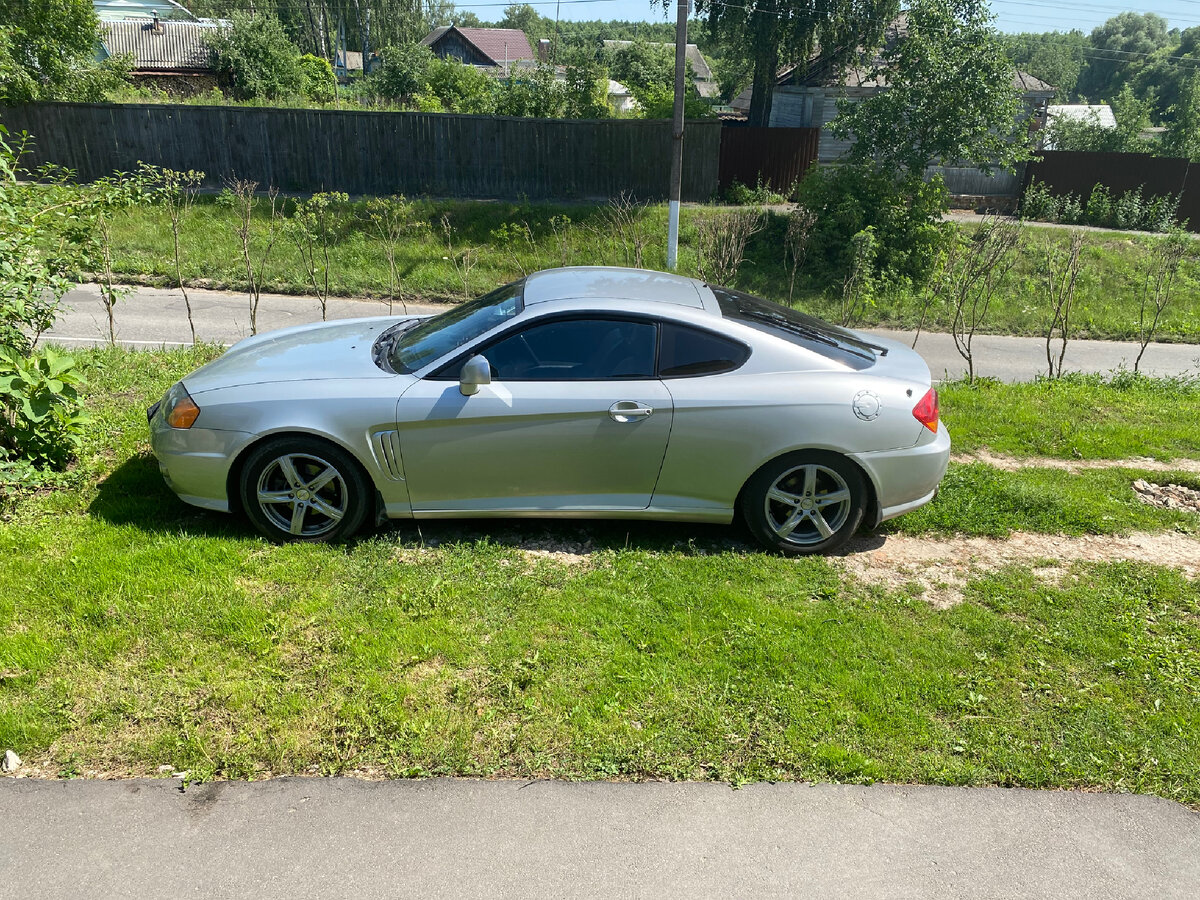 Hyundai Tiburon-машина детства или авто из игры NFS