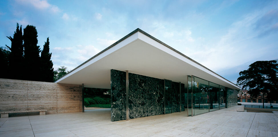 Павильон Германии на Всемирной выставке в Барселоне 1929 года