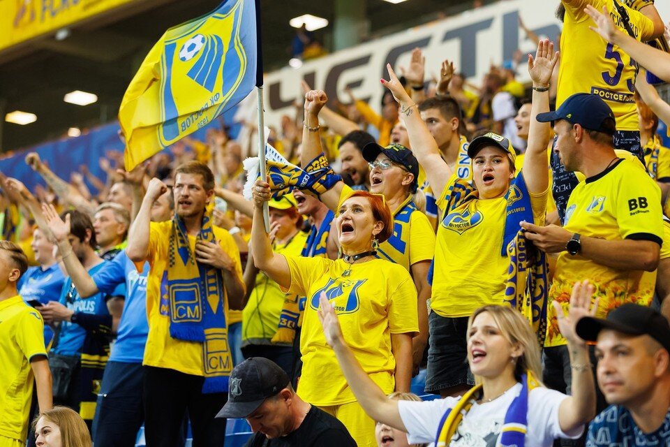    Болельщики надеются на красивую игру с "Зенитом", который уже пять лет подряд становится чемпионом РПЛ. Фото: ФК "Ростов"