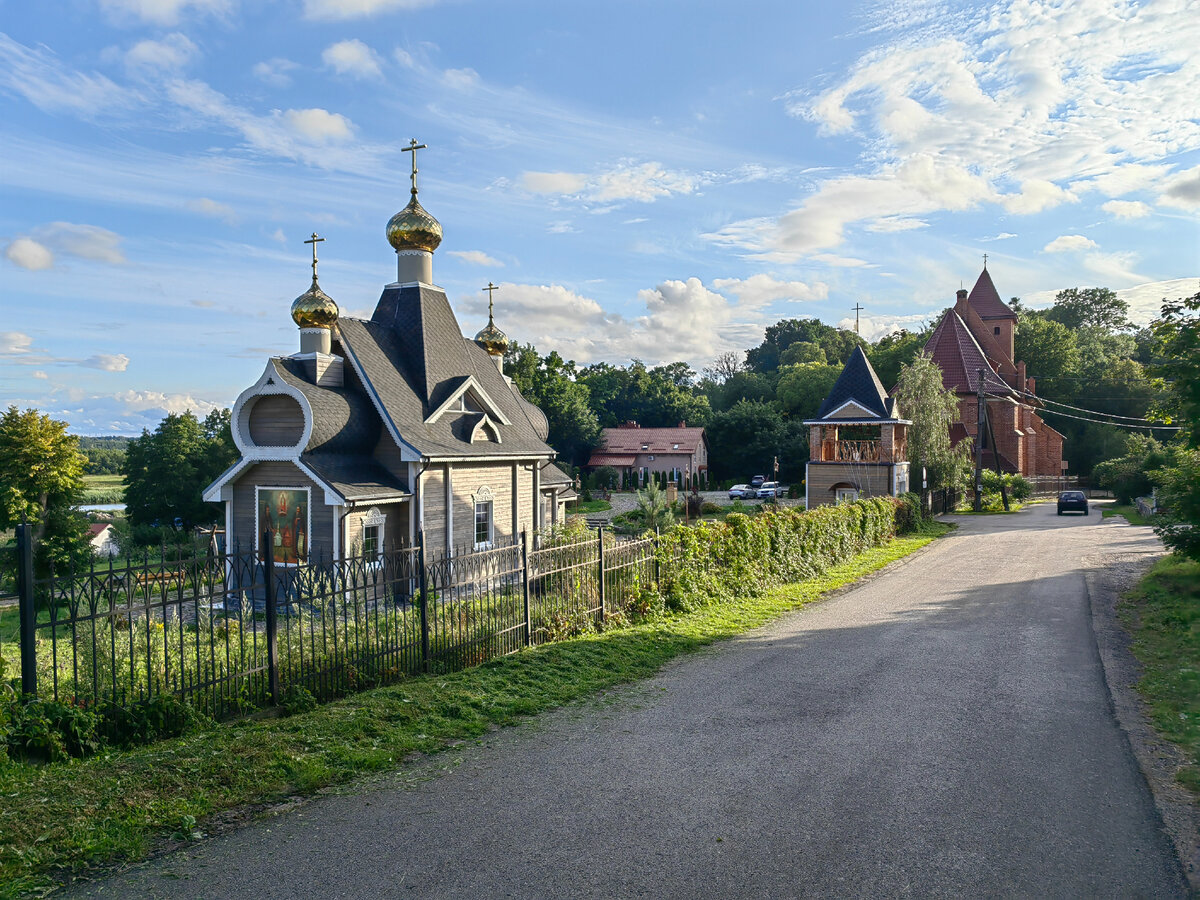 Арнау (Юнгферндорф), ныне пос. Родники, где сохранилась усадьба ученика  Канта обер-президента Пруссии Теодора фон Шёна и кирха Св. Катарины | Олег  Еверзов | Дзен