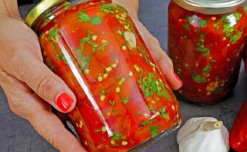 Консервируем сладкий перец балканским способом