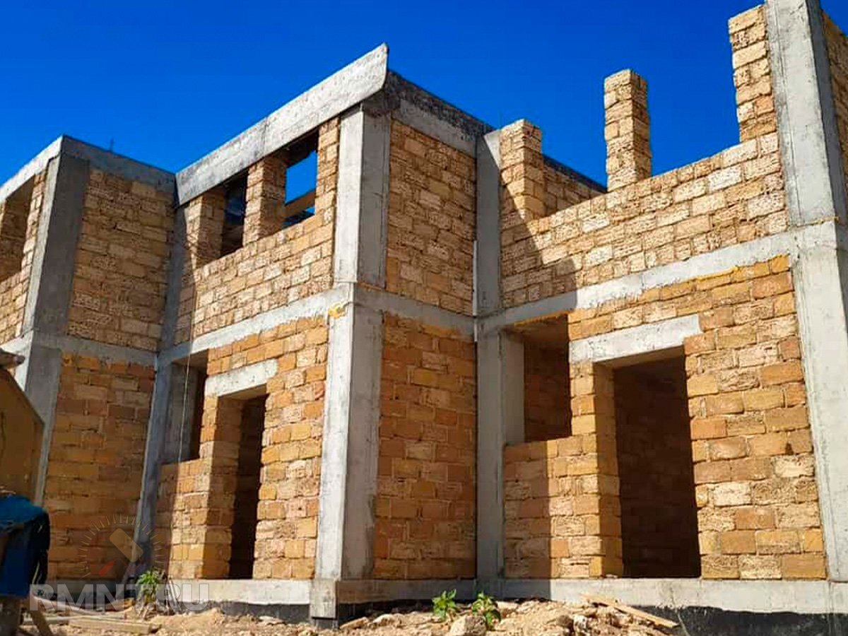 Крымский дом из ракушняка в Крыму