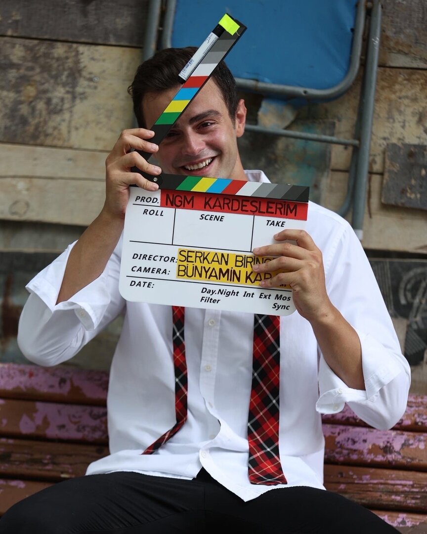 Йигит Кочак на съемках нового сезона