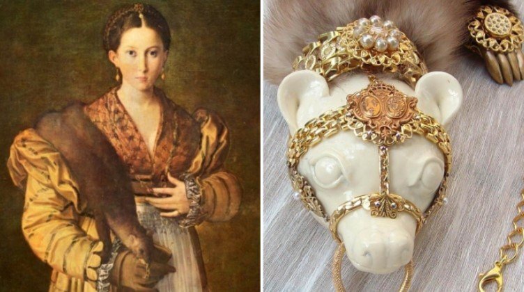 Блохоловка в средние века фото Блохоловки: практичные модные аксессуары 15-16 века, которые были популярны из-з