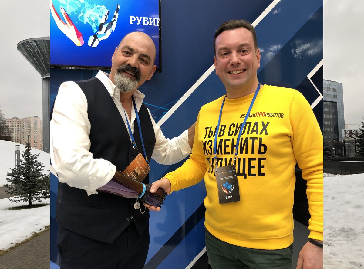 Человек-киборг Найджел Экланд