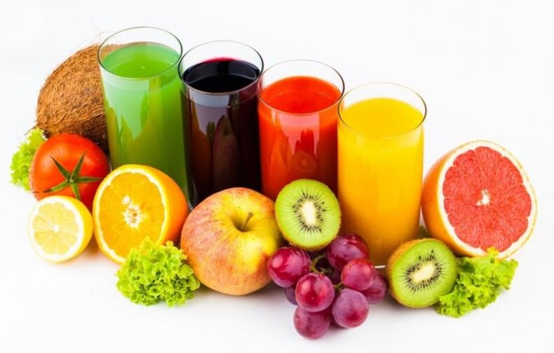 5 фруктовых соков