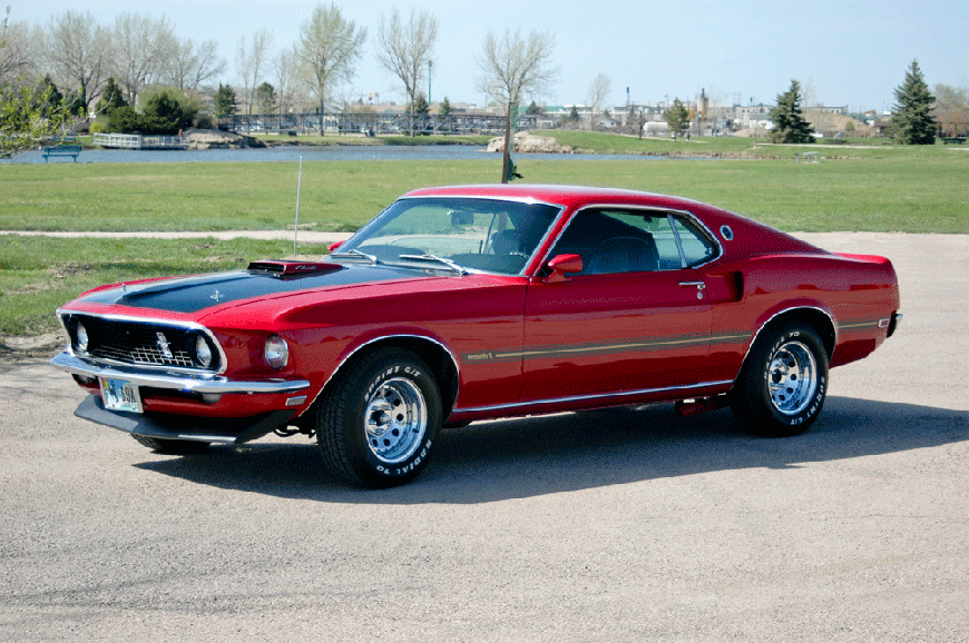 Ford Mustang Mach 1 1969 года