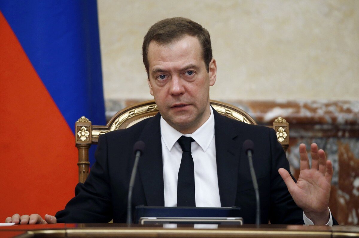 Премьер-министр РФ Д.А. Медведев Фото: twitter.com/RT_russian
