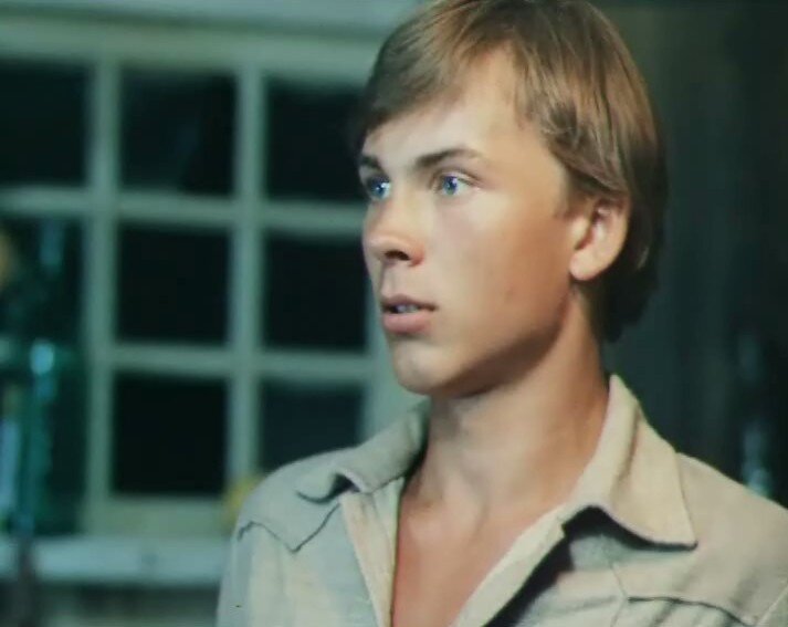 Александр Тимошкин. Кадр из киноленты «Было у отца три сына», 1981 год