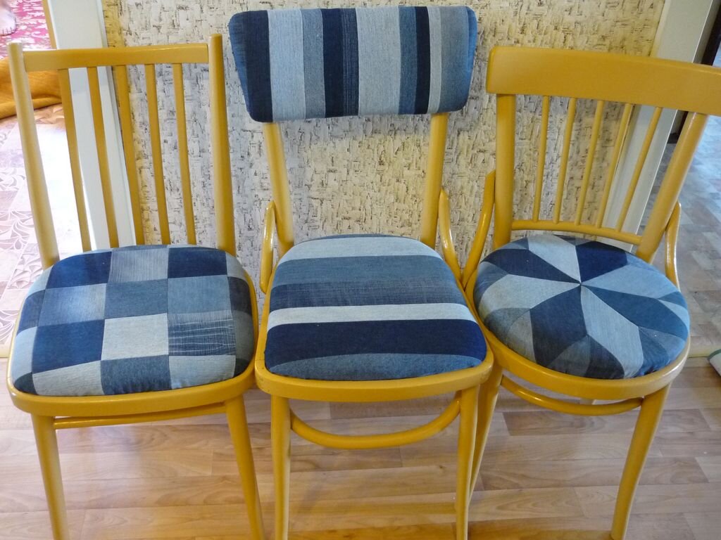 Переделка старых стульев со спинкой своими руками (59 фото)